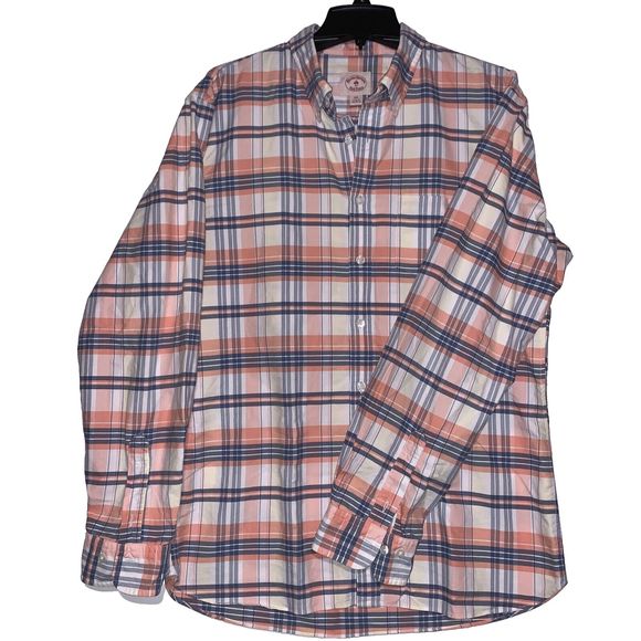 Brooks Brothers Shirts Brooks Brothers Mens Shirt Red Fleece Plaid